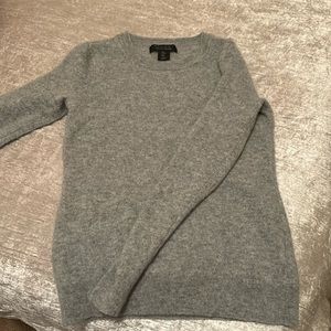 Grey Tahari cashmere sweater